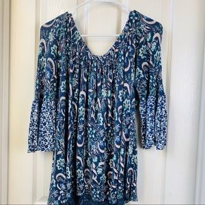 Lucky Brand Off-Shoulder Blouse